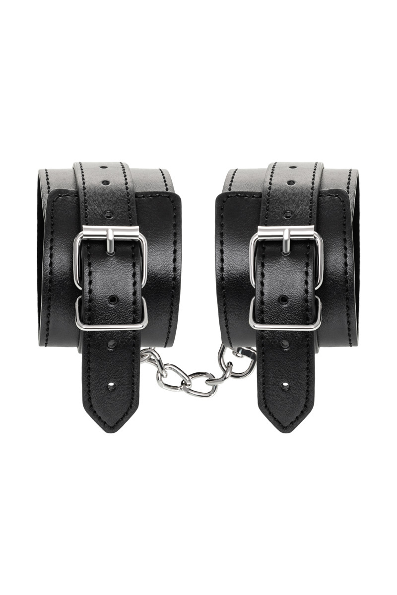 Поножи Anonymo 0153, PU кожа, черные