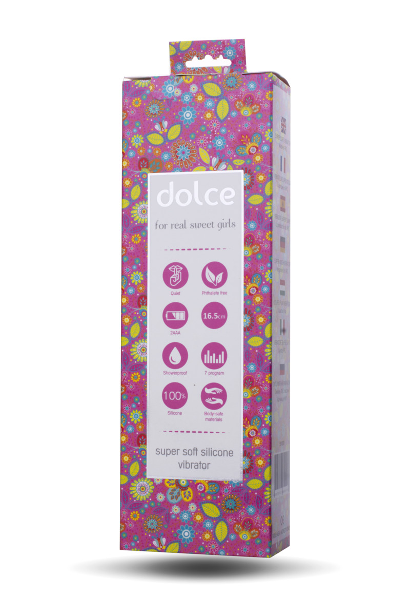 Вибратор Dolce Leo (Bubblegum pink)