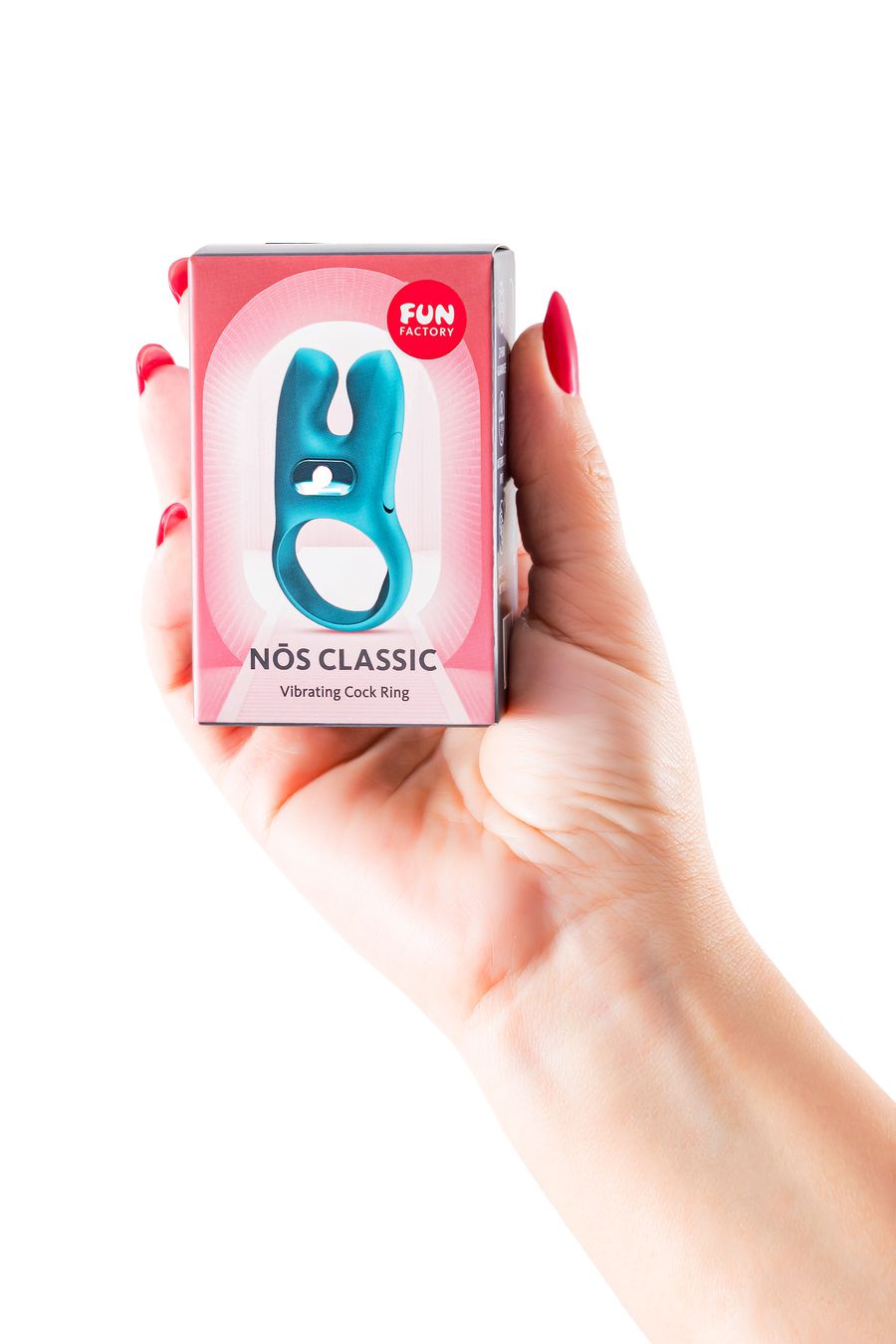 Эрекционное виброкольцо Fun Factory Nōs Classic, зелёное