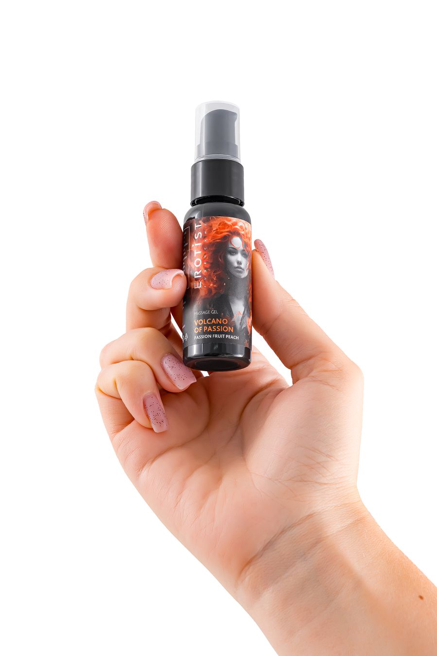 Жидкий вибратор Erotist VOLCANO OF PASSION: PASSION FRUIT PEACH (персик-маракуйя), 25 мл.
