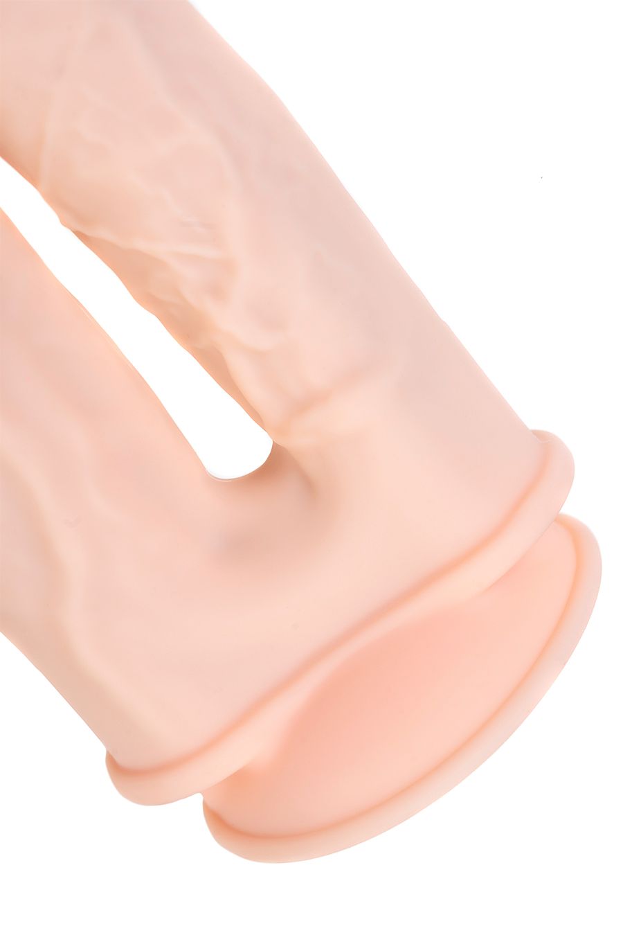 Вибратор RealStick Silicone Jason M, сайлекспан, двойной, 18.5 см.