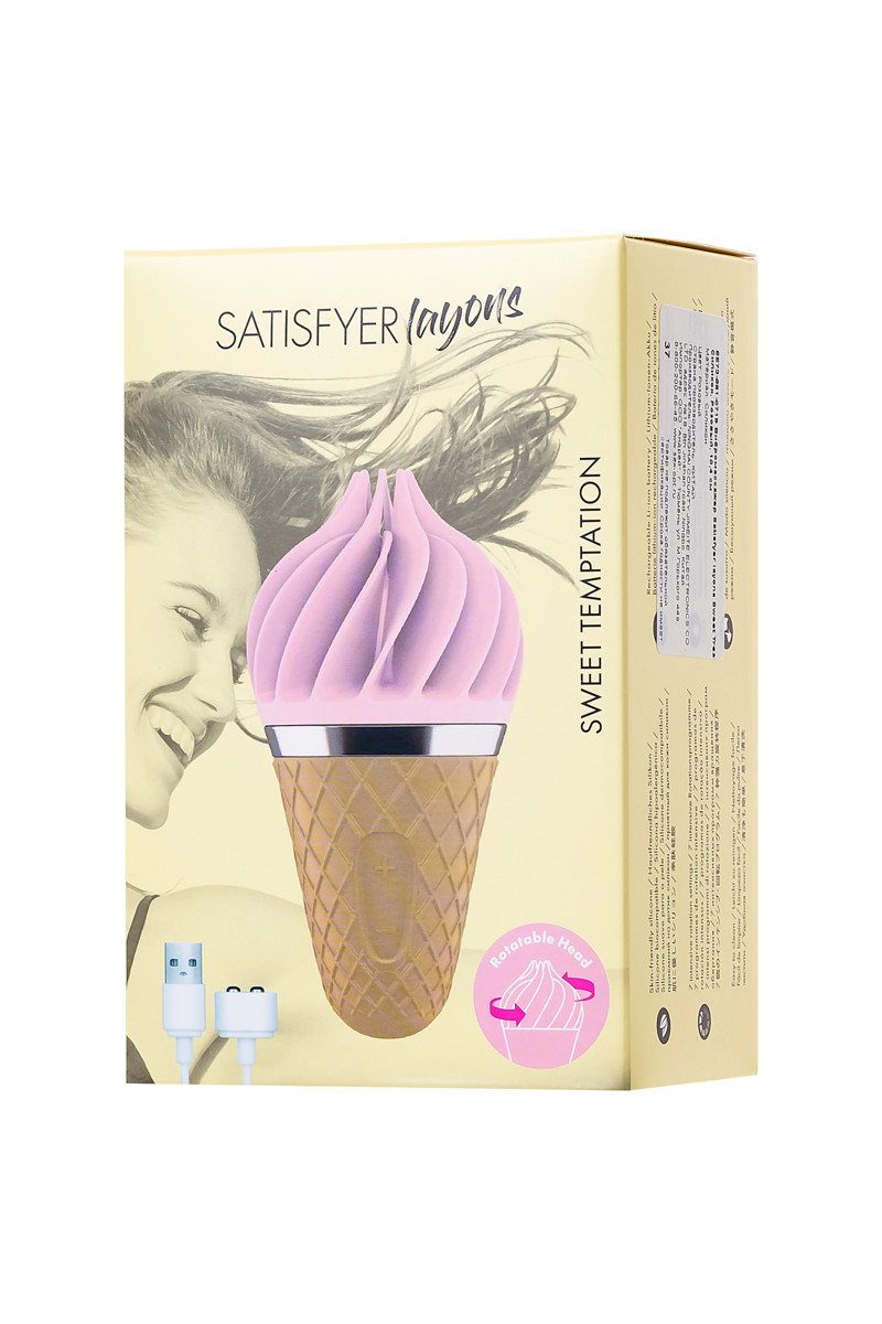 Вибромассажер Satisfyer layons Sweet Treat, Розовый