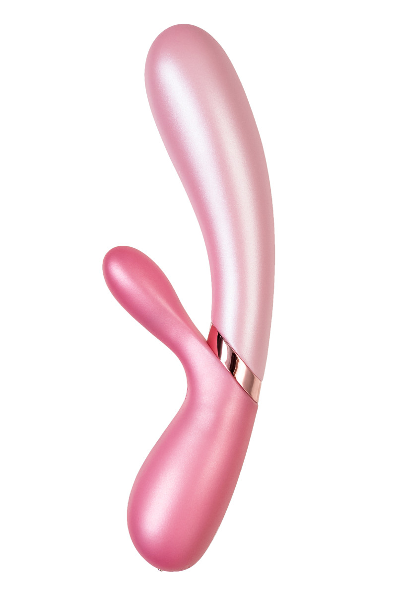 Вибратор Satisfyer Hot Lover с клиторальным стимулятором, розовый