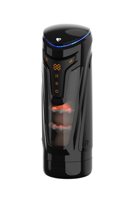 Инновационный мастурбатор Warrior с пенетрацией и массажем