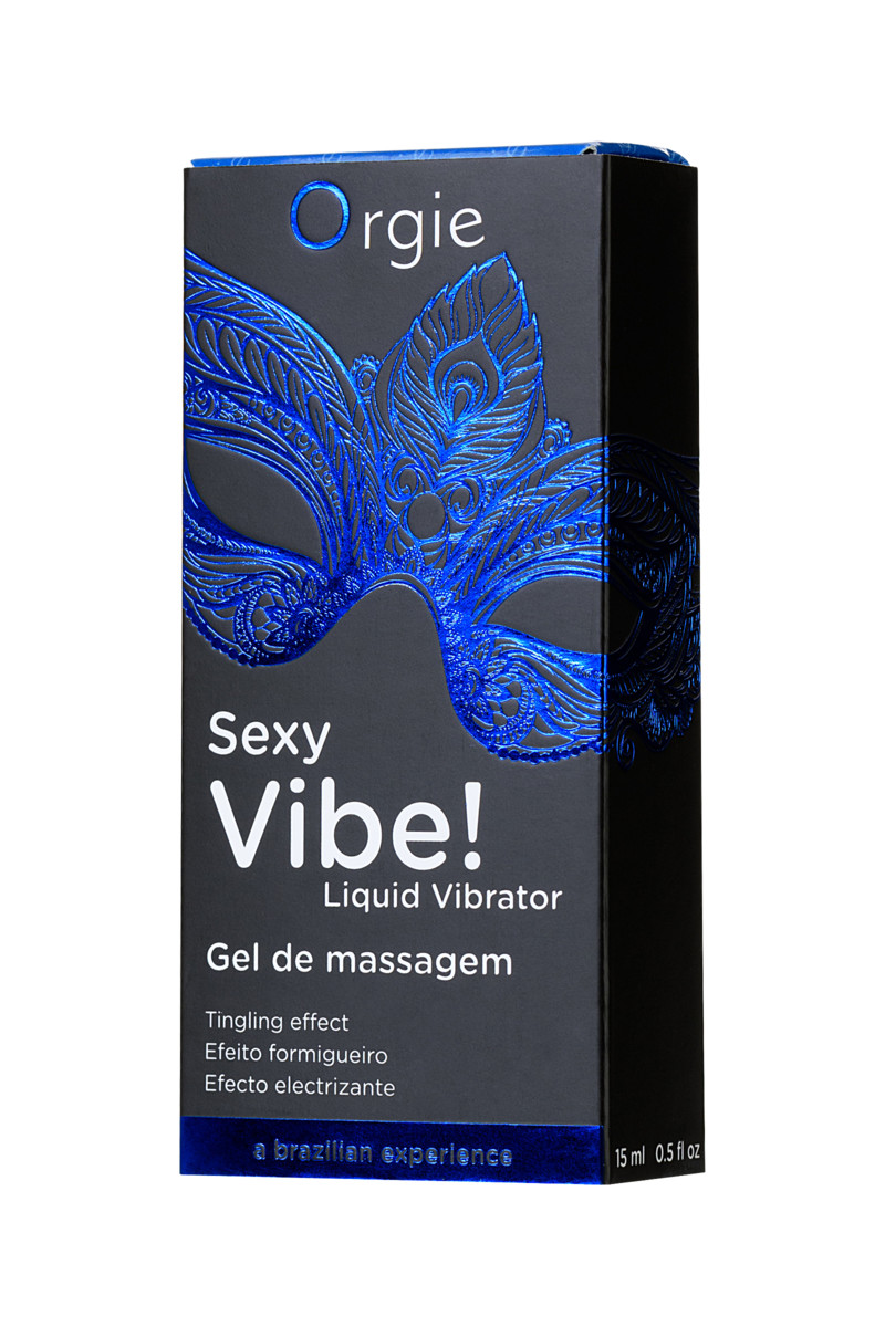 Жидкий вибратор ORGIE Sexy Vibe Liquid Vibrator с эффектом вибрации, 15 мл.