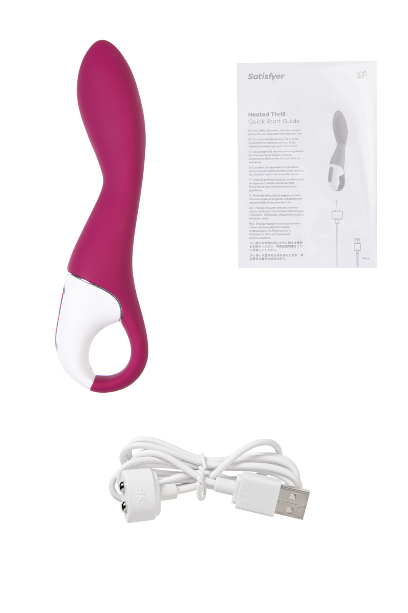 Вибратор Satisfyer Heated Thrill, красный