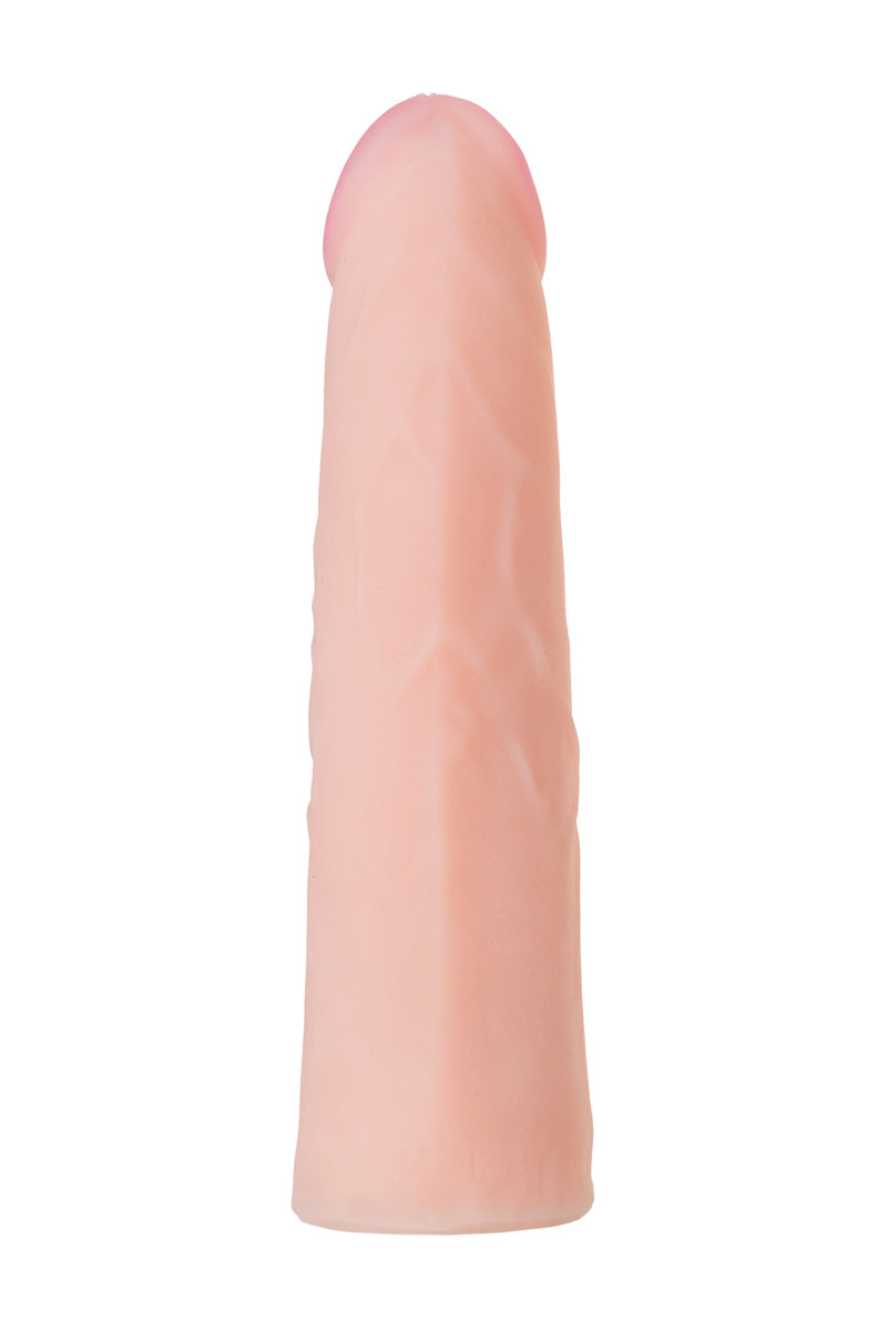 Страпон LoveToy, с поясом Harness, реалистичный, 17.6 см.
