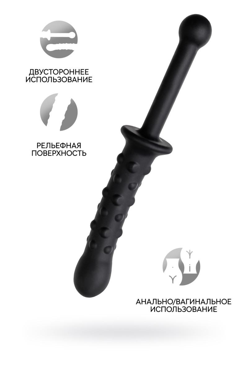 Фаллоимитатор TOYFA POPO Pleasure, черный