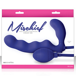 Безремневой страпон с грушей NS Novelties Mischief